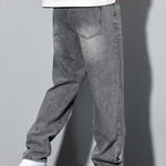 Men's Casual Washed Straight Leg Jeans