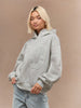 MISSGUIDED "00" Number Applique Long Sleeves Oversized Hoodie For Winter/Fall