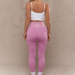 MISSGUIDED Printed Logo Ribbed Sports Capri Leggings