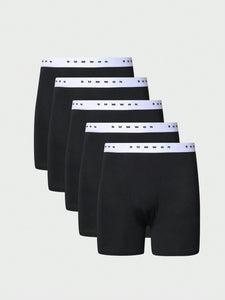 SUMWON Pack Of 5 Knit Boxer Brief