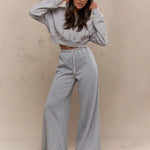 MISSGUIDED Wide Leg Sweatpants With Drawstrings